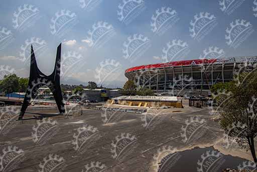 2026 - Estadio Azteca, avances Estadio Banorte